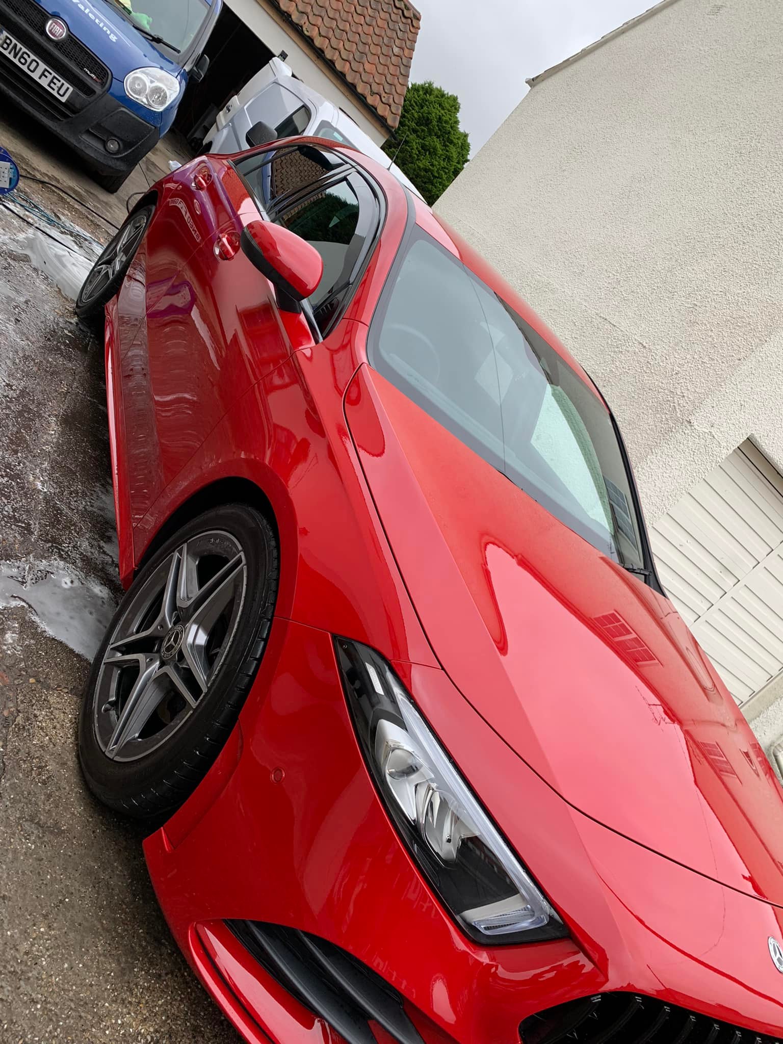 Red Car Valeted