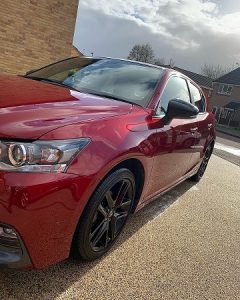 Red Car Valeted